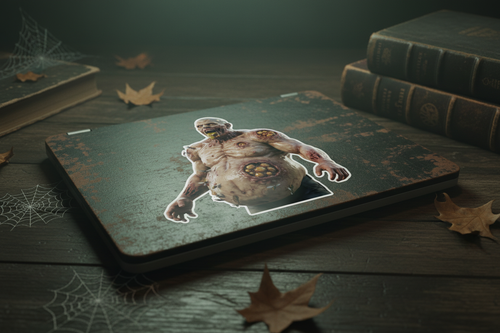 Big Zombie Sticker Product Image