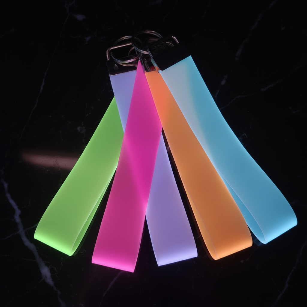Jelly Keychains with Blue