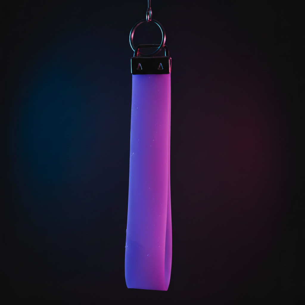 Purple Jelly Keychain