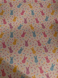 Easter Bunnies & Sprinkles Keychain